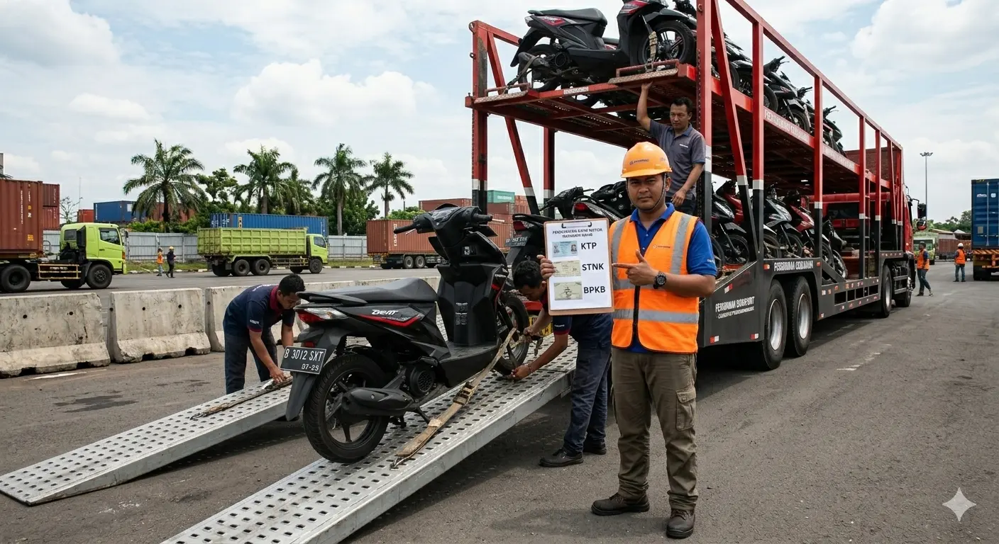 Syarat Kirim Kendaraan dan Dokumen Untuk Kirim Motor