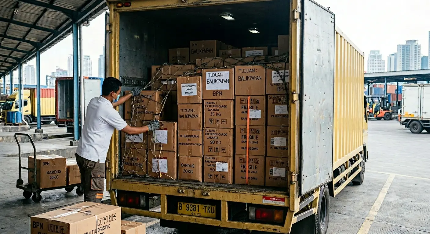 Pengiriman Kargo Jakarta Balikpapan via Laut, Kirim Barang Berat Rp 4.500