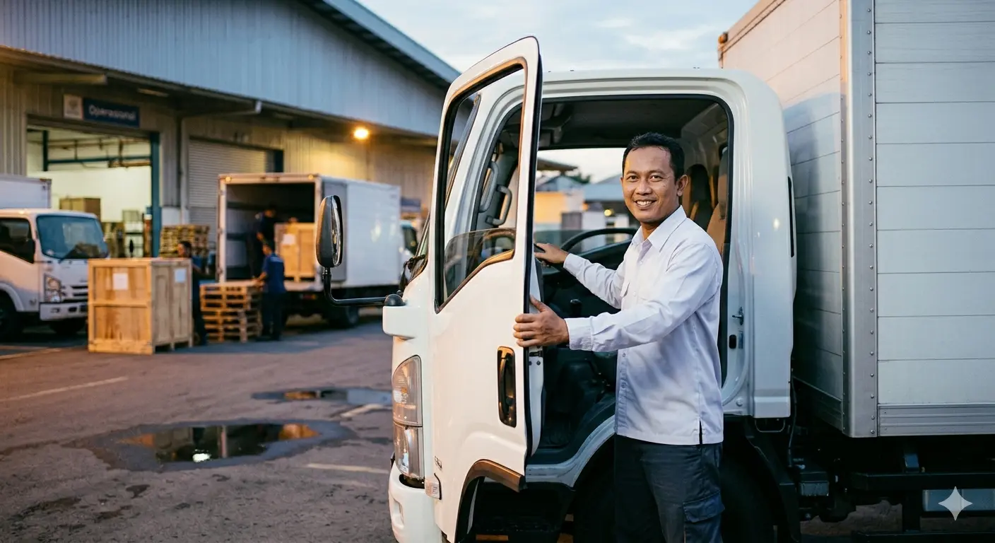 Anti Ribet! Rental Truk Lengkap Dengan Supir Terbaik