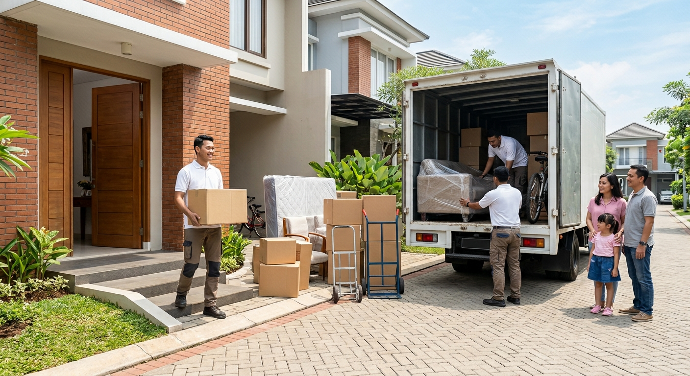 Jasa Pindahan Rumah Jakarta Denpasar dengan Layanan Door to Door